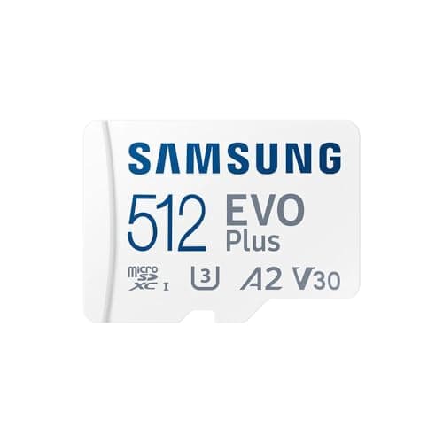 Image of Samsung EVO Plus 512GB MicroSDXC Card UHS-I U3 with SD Adapter