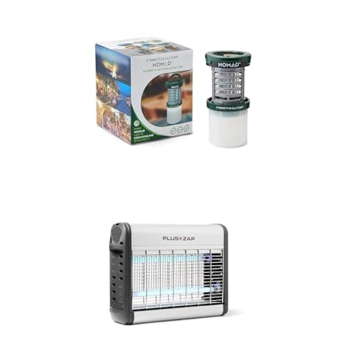 Image of Insect-O-Cutor Nomad Outdoor UV LED Flykiller + PlusZap 16W Electric Fly Killer – Mosquito & Flying Insect Control, Dual UV Technology, Indoor & Outdoor Use