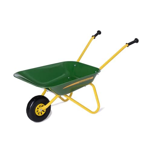 Image of Rolly Toys John Deere (Wheelbarrow, Metal Bowl, Plastic Handles, Children from 2.5 Years) 271986, Green