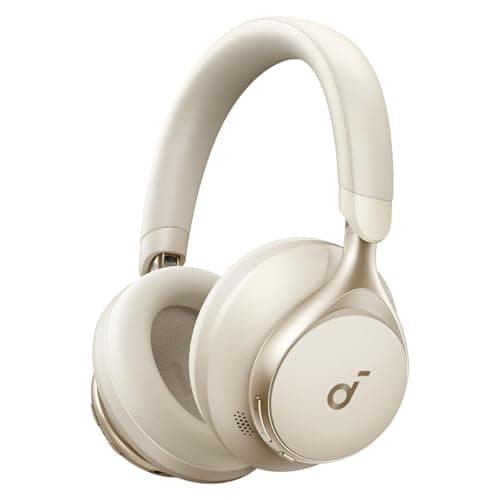 Image of soundcore by Anker, Space One, Adaptive Active Noise Cancelling Headphones, 2X Stronger Human Voice Reduction, 40H ANC Playtime, App Control, LDAC Hi-Res Wireless Audio, Comfortable Fit, Bluetooth 5.3