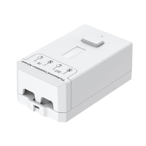 Image of ENER-J ECO Series 500W RF + WiFi Smart Receiver Module, Wireless Light Switch Controller Compatible with Alexa & Google Home, App Remote Control, Non-Dimmable Relay for Kinetic Switches (5A Load)
