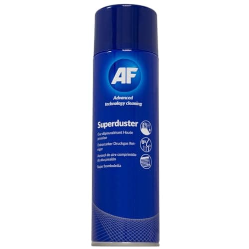 Image of AF Superduster - Non-Invertible High Power Sprayduster / Air Duster Compressed Gas Can - Removal of Dust and Debris - 300ml, SPD300