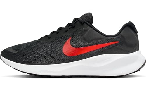 Image of NIKE FB2207-003 Revolution 7 Men s Road R Men Black/University RED-White UK 7