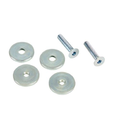 Image of Trend Hinge Jig 3mm Stop Kit, Silver, Compatible with Architectural Designs, Includes Fixing Screws, HJ/1