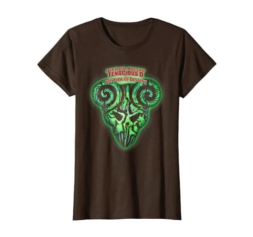 Image of Tenacious D in The Pick of Destiny T-Shirt, Women, Brown, Medium