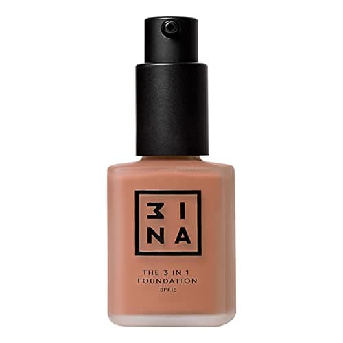 Image of 3INA MAKEUP - Vegan - Cruelty Free - The 3 in 1 Foundation 220 - Pink brown - Primes and Conceals - Medium-High Coverage Foundation - SPF15 - Matte Finish - Long Lasting & Hydrating Formula