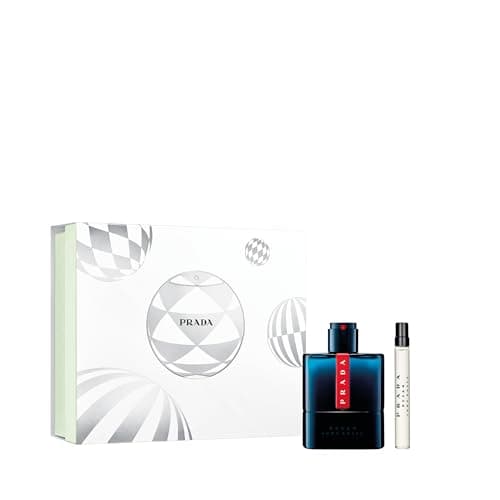Image of Prada Luna Rossa Ocean Eau de Toilette 100ml Gift Set 2022 (Contains 100ml EDT & 10ml Travel Spray)