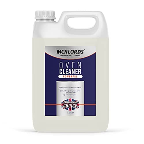Image of McKLords Professional Oven Cleaner 5L- Heavy-Duty Liquid Degreaser for Removing Tough Grease, Baked-On Food, and Carbon Build-Up- Industrial Strength Oven Cleaning Solution for Home and Commercial Use