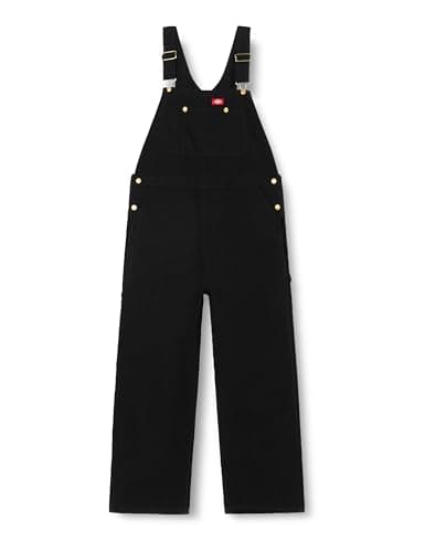 Image of Dickies, Men's, CLASSIC BIB OVERALLS, RINSED BLACK, 34W / 32L