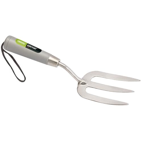 Image of Draper 83768 Stainless Steel Weeding Fork, Silver