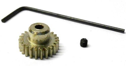 Image of BSP 0.6 Module 0.6M 19T 19 Teeth Motor Pinion Gear Silver