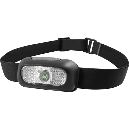 Image of UNICOM LED Head Torch USB Rechargeable Headlamp Headlight Powerful 3W Ultra Bright LED’s – Ideal for DIY Camping Adventure Exercise Running Hiking Fishing Kids, White,red, (67801)