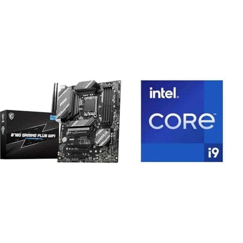 Image of MSI B760 GAMING PLUS WIFI Motherboard + Intel® Core™ i9-14900KF Desktop Processor 24 cores