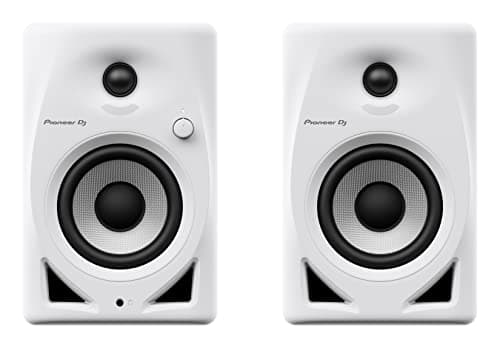 Image of Pioneer DJ DM-40D 4” desktop monitor system (White)