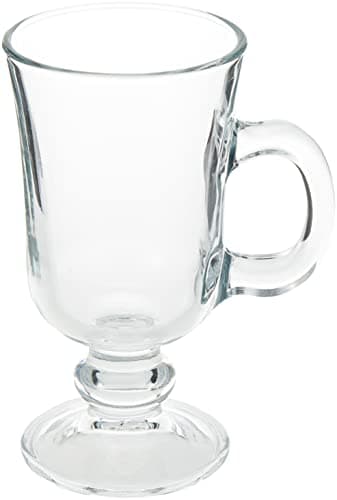 Image of Set of 2 Irish Coffee Cups By Pasabache in Glass Tall Coffee Glass Mugs