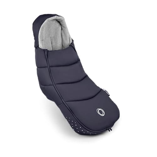 Image of Bugaboo Footmuff, Must-Have Pushchair Accessory, All-Season and Waterproof, Warm and Breathable Cosy Toes in Deep Indigo