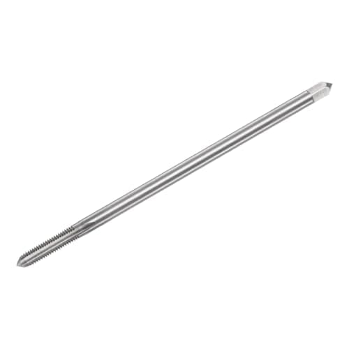 Image of TA-VIGOR M6 x 1mm Metric Thread Tap, 150mm Long Straight Flute Screw Thread Milling Machine Taps with 3 Flutes Ground Threads, HSS Threading Tapping Repair Tool