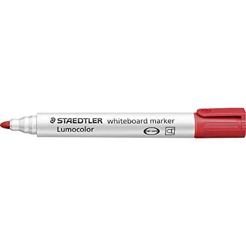 Image of STAEDTLER 351-2 Whiteboard-Marker Lumocolor, Rot, 1 Stück