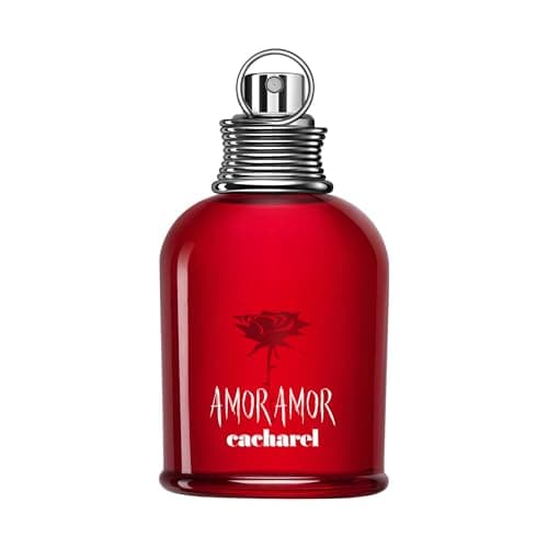 Image of Cacharel Amor Amor Eau de Toilette, Captivating Fruity Floral Women's Perfume with Pink Grapefruit, Blackcurrant, Romantic Jasmine, Delicate Rose and Sensual Vanilla, Long Lasting Scent