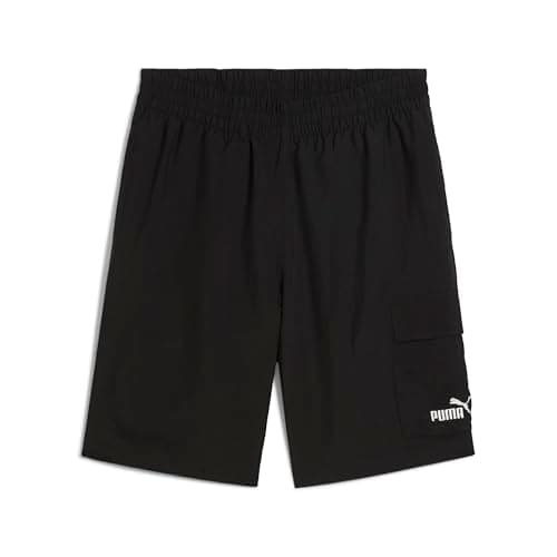 Image of PUMA Mens No. 1 Logo Cargo 9" Woven Shorts, Puma Black, XXL EU