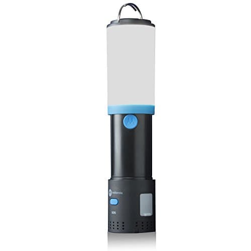 Image of Motorola LUMO 150 Water Resistant (IPX4) Lantern and Flashlight with Thermometer & Glow in the Dark Compass