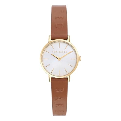 Image of Ted Baker Ladies Tan Leather Strap Watch, Brown