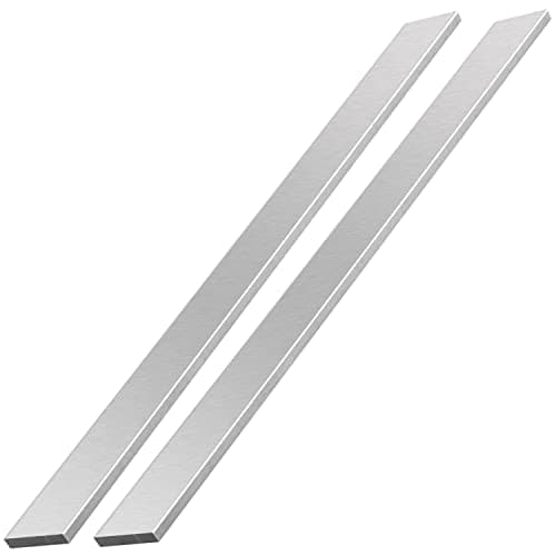 Image of Utoolmart HSS Lathe Tool Bit 3mm x 16mm x 200mm, Square Lathe Turning Tool Blanks, High Speed Steel Rectangular Fly Cutter Mill Blank 2pcs