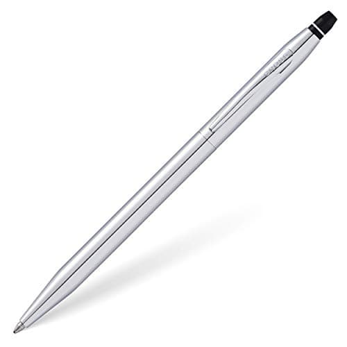 Image of CROSS Click Polished Chrome Ballpoint Pen incl. Premium Gift Box – Refillable Medium Ballpen