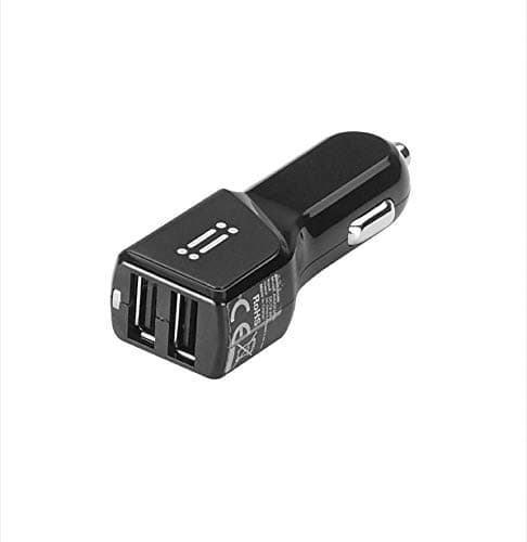 Image of aiino Car Charger 2 USB 4.8A Ports Universal USB Car Charger for iPhone 11/11 Pro/X/8/7/6, iPad, Samsung S10/S9/S8/S7, Huawei, Honor - Black