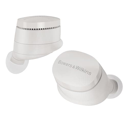 Image of Bowers & Wilkins Pi6 Wireless Earbuds (Cloud Grey), in-Ear Bluetooth Earphones with aptX Adaptive & 12mm Drivers, Bespoke Active Noise Cancelling Earbuds, 3 Built-in Mics, 15-Min Quick Charging