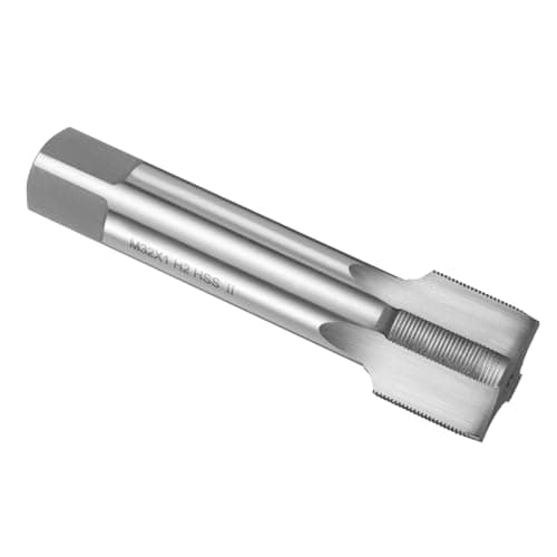 Image of sourcing map Hand Plug Tap M32 x 1 H2 Metric Thread Plug Style Taps Straight Flute Screw Tapping Threading Tool High Speed Steel HSS6542