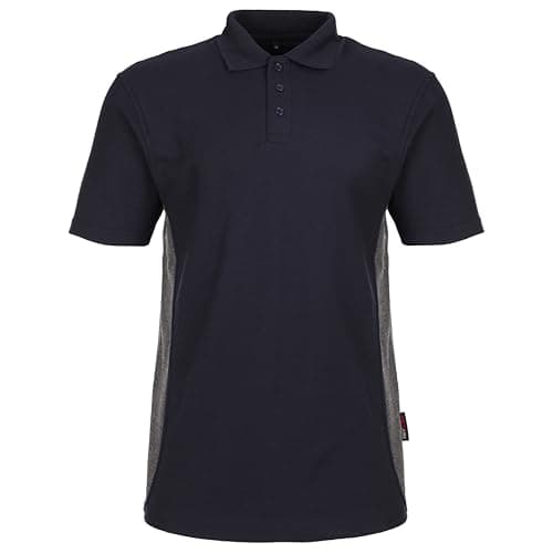 Image of TuffStuff Mens 134 TS Short Sleeve Polo Shirt, Navy, XL UK