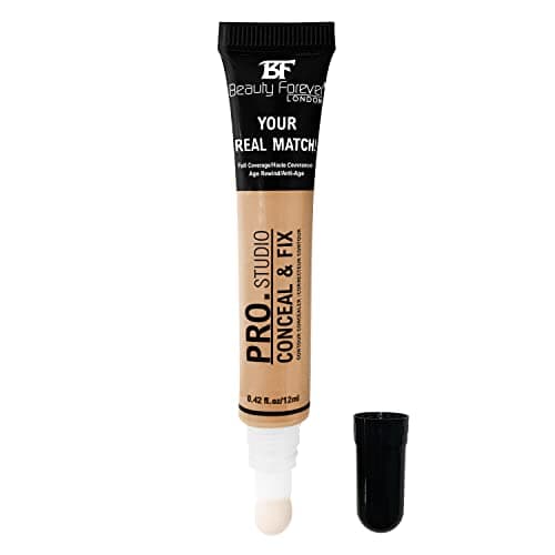 Image of Beauty Forever Pro Studio, Conceal & Fix Contour Concealer, Moisturising & Hydrating Formula, 12ml (25 MEDIUM)