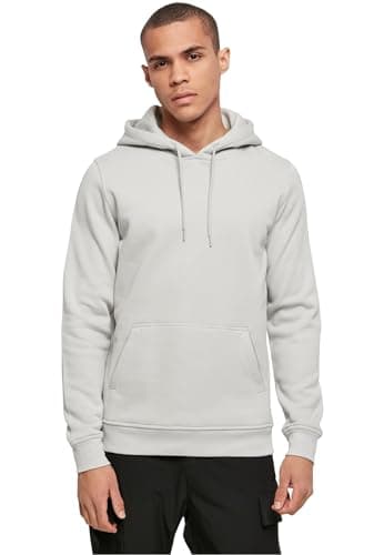 Image of Build your Brand Men's Heavy Hoodie Light Asphalt XXL