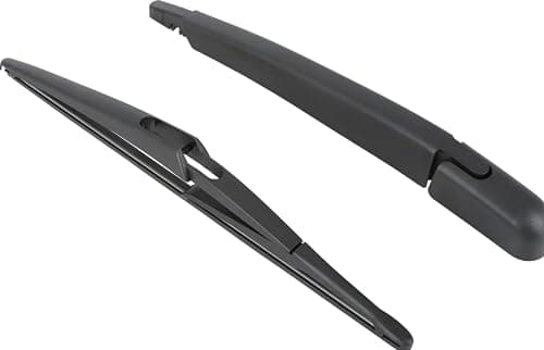 Image of Unifizz Rear Windshield Wiper Blade Arm Set 12inch 310mm for Nissan Juke 2010-2020 Black