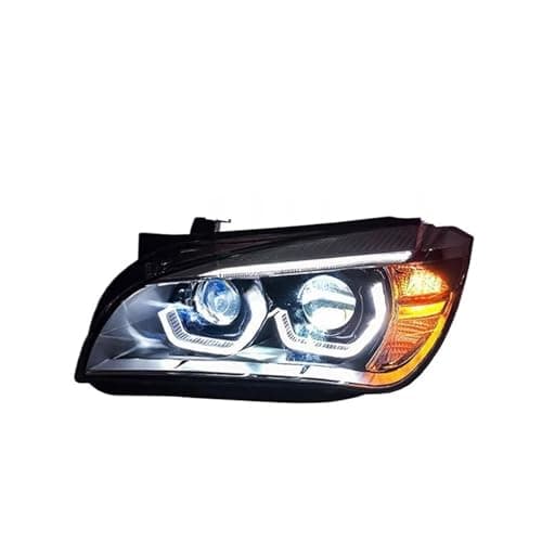 Image of 2PCS Car Headlamps Compatible For BMW X1 E84 Headlights 2010-2015 DRL Turn Signal Front Light Auto Accessories(Halogen)