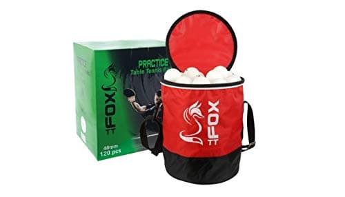 Image of Sports Innovation Fox Practice Table Tennis Balls & Bag (Pack of 120)