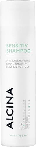Image of ALCINA Sensitive Shampoo | 1 x 250 ml | Gentle Cleansing | for Sensitive and Sensitive Hair | Soothes the Scalp | with Allantoin, Aloe Vera and Bisabolol