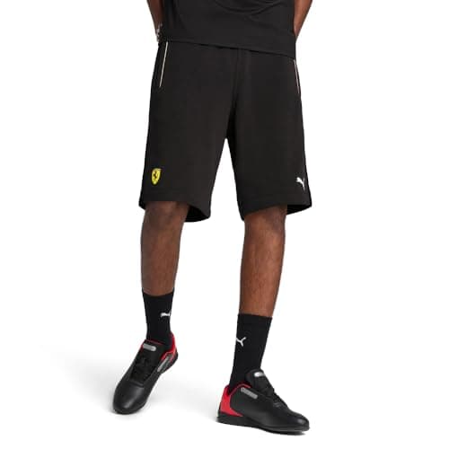 Image of PUMA - Mens Ferrari Race Sweat Shorts, Color Black, Size: Large