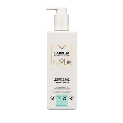 Image of LABEL.M Honey & Oat Moisturising Conditioner 300ml – With Recyclable Pump