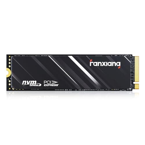 Image of fanxiang M.2 SSD 512GB, PCIe Gen3.0 x4 2280, Up to 3200MB/s, 512GB NVMe with Graphite Cooling Sticker, Internal Solid State Drives for Desktop, Laptop -S501Q