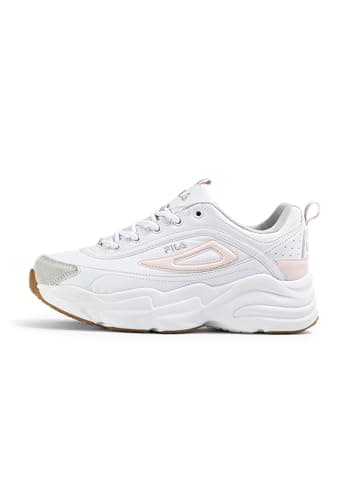 Image of FILA Women's Skye ZP A wmn Trainers, White-Carinaria, 40 EU, White Carinaria, 6.5 UK