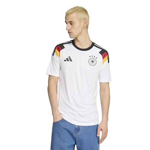 Image of adidas Men's DFB Germany 26 Home Fan Jersey, White, L