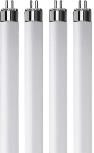 Image of LUXSA Lighting 4 Pack 28w T5 High Efficiency 840 Cool White Fluorescent 1149mm Tube 4000k HE