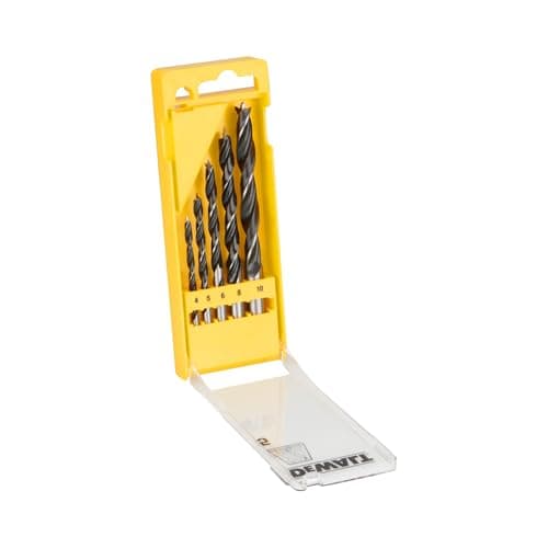 Image of DEWALT Brad Point Wood Drill Bit Set (5 pc.), DT4535-QZ