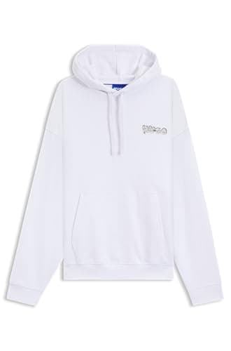 Image of HUGO Men's Nyrohood Sweatshirt, White, XXL