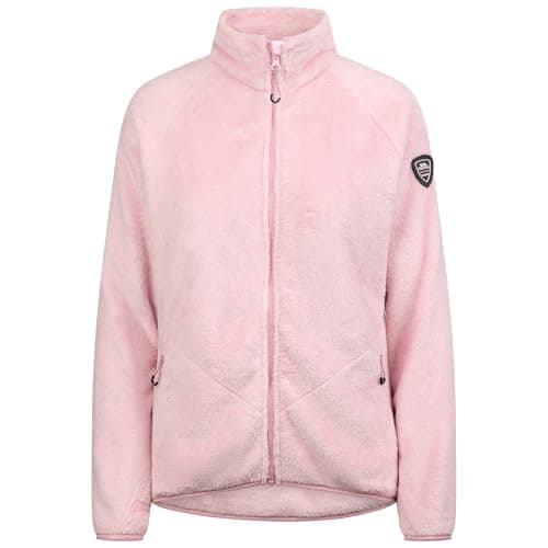 Image of Trespass Women's Fleece Jacket Telltale - Full Zip, Soft Furry Bonded, Stretch Hem & Cuffs, 2 Zip Pockets, Thumbhole, Knitted, 100% Polyester