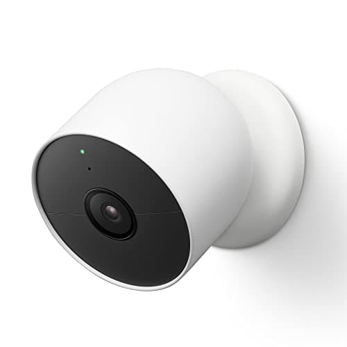 Image of Google G3AL9 Nest Cam (Outdoor / Indoor, Battery) Security Camera - Smart Home WiFi Camera - Wireless, Snow, 1 Count (Pack of 1)