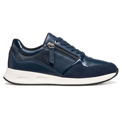 Image of Geox Women's D Bulmya Trainers, Blue, 7 UK