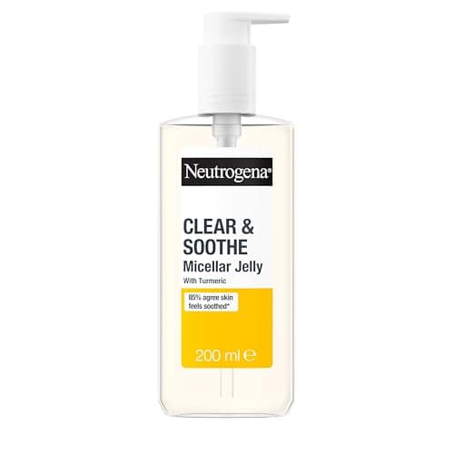Image of Neutrogena Clear & Soothe Micellar Jelly Make-Up Remover 200ml, Gentle and Effective Cleanser to Remove Make-Up, Suitable for Sensitive Skin